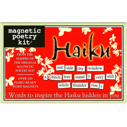 Magnetic Poetry - Haiku Edition