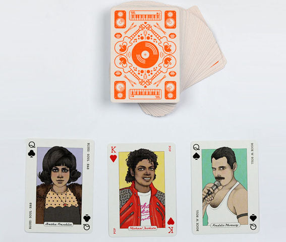 Music Genius Playing Cards