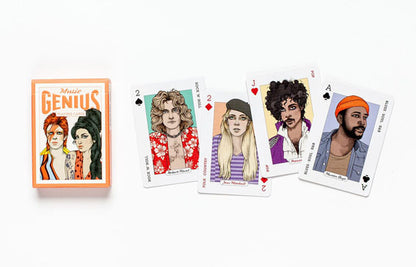 Music Genius Playing Cards