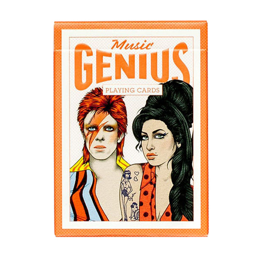 Music Genius Playing Cards