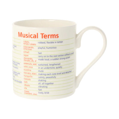 Musical Terms Mug