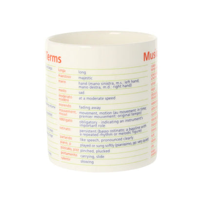 Musical Terms Mug