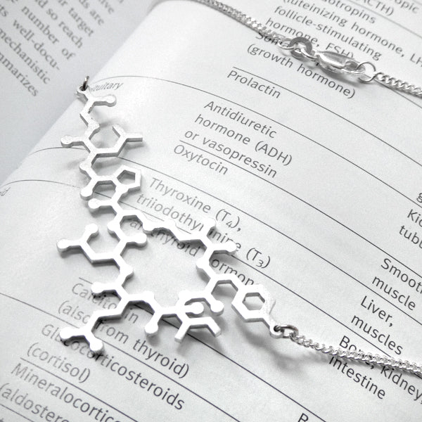 Oxytocin Molecule Necklace