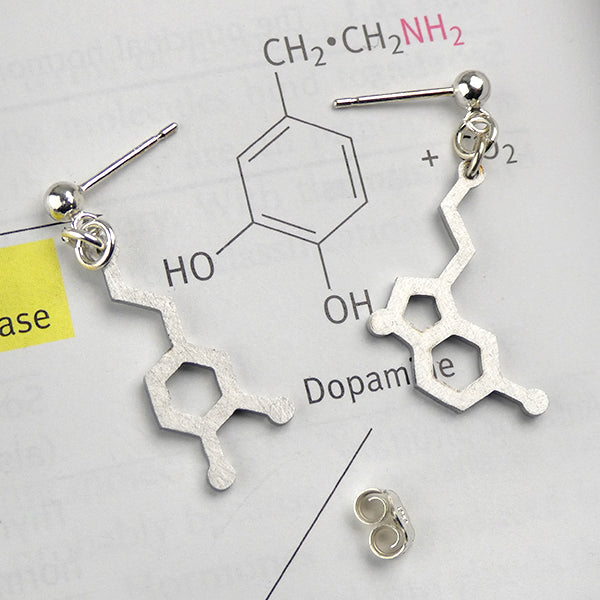 Serotonin & Dopamine Stud Earrings