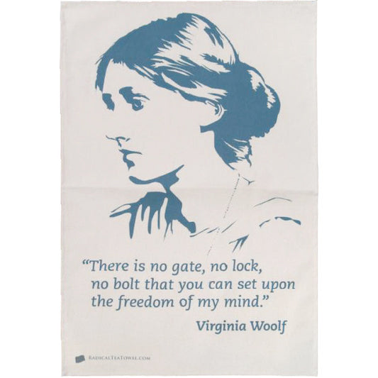 Virginia Woolf Tea Towel