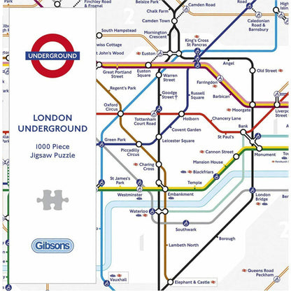 TfL London Underground Map 1000-Piece Puzzle