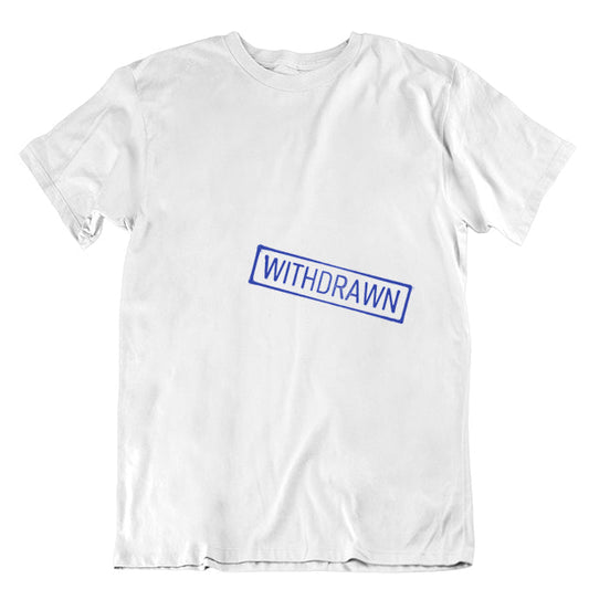 'Withdrawn' Library T-shirt